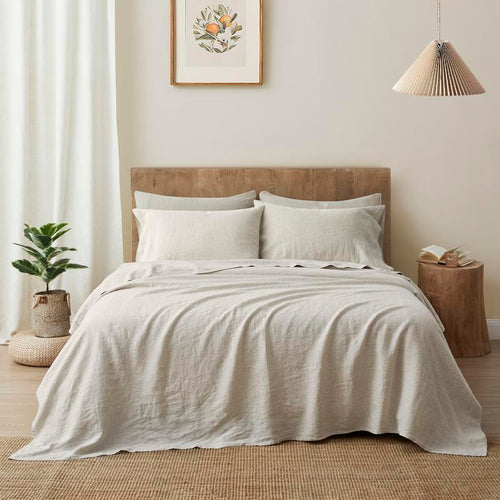 100% European Flax Linen Bedset